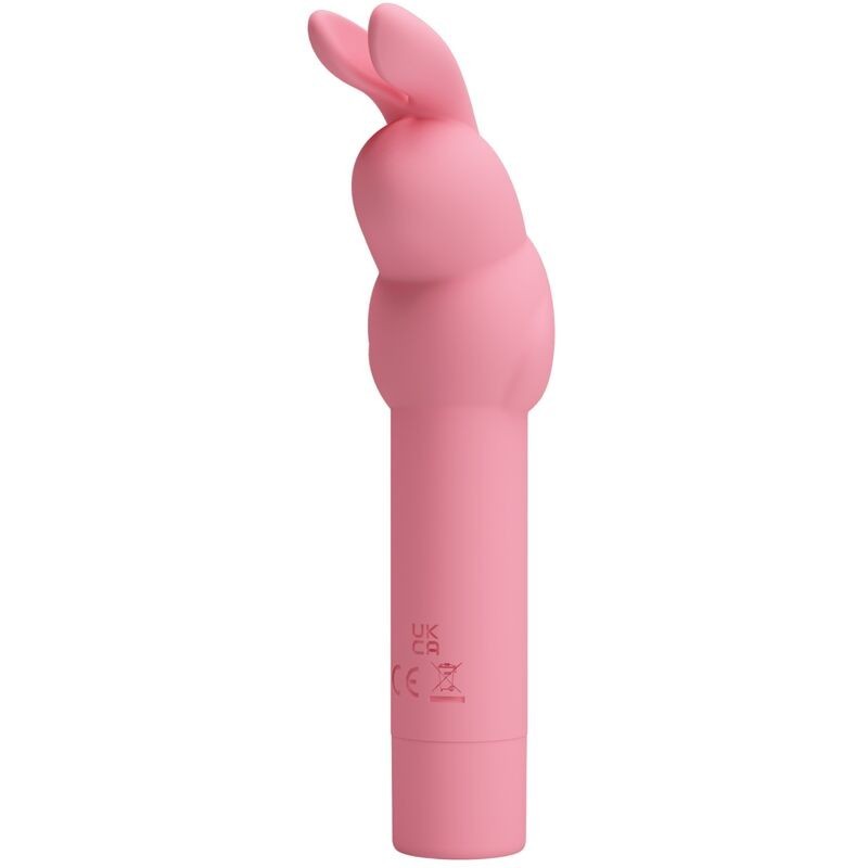 Gerardo Vibromasseur En Silicone Lapin Rose