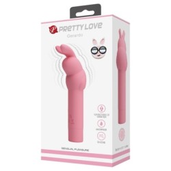 Gerardo Siliconen Konijn Vibrator Roze