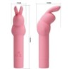 Gerardo Vibrador De Silicone Coelho Rosa