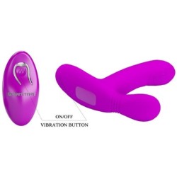 Geri Clitoris Massager Roze met Afstandsbediening