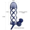 Giann Anel Vibratório Com Capa De Silicone Azul