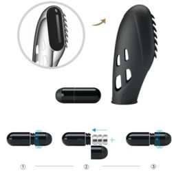 Gilo Vibratore Da Dito Silicone Nero