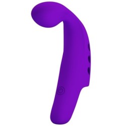 Gorgon Finger Vibrator Genopladelig Lilla