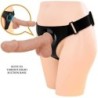 Harness Briefs Arnés Universal Con Dildo Jerry 21.8 Cm Natural