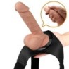 Harness Briefs Arnés Universal Con Dildo Jerry 21.8 Cm Natural