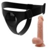Harnas Slip Universeel met Dildo Kevin 19 Cm Naturel