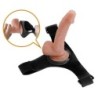 Harness Briefs Arnés Universal Con Dildo Kevin 19 Cm Natural