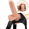 Harness Briefs Arnês Universal Com Dildo Tom 20 Cm Natural
