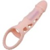 Harrison Capa Extensora de Pénis Com Vibração E Strap 13.5 Cm