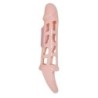 Harrison Capa Extensora de Pénis Com Vibração E Strap 13.5 Cm