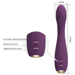 Hector Vibrator Elektrošok S Upravljanjem Putem Aplikacije Lila
