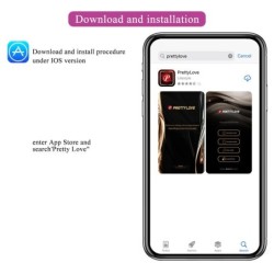 Hector Vibrador Electroshock Por Control Por App Lila