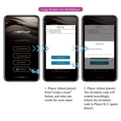 Hector Electroshock Vibrator met App-bediening Lila