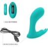 Idabelle Vibration & Pulsation Télécommande Bleue