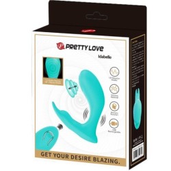 Idabelle Vibratie & Pulsatie Afstandsbediening Blauw