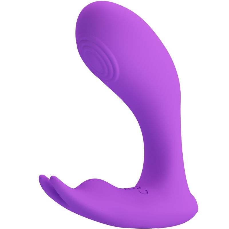 Idabelle Vibration & Pulsation Fjärrkontroll Violett