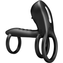 Jammy Funda De Pene 12 Vibraciones Con Lengua Recargable Silicona