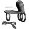 Jammy Funda De Pene 12 Vibraciones Con Lengua Recargable Silicona
