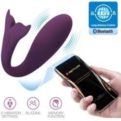 Jayleen Vibromasseur App Télécommande Violet