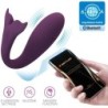 Jayleen Vibromasseur App Télécommande Violet