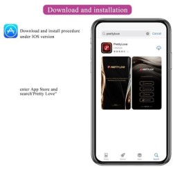 Jayleen Vibrátor App Diaľkové Ovládanie Fialová