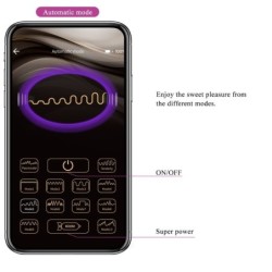 Jayleen Vibrátor App Diaľkové Ovládanie Fialová