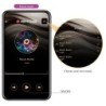 Jayleen Vibromasseur App Télécommande Violet
