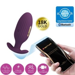 Jefferson Anal Plug, App-styret, Lilla