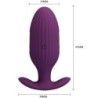 Jefferson Plug Analinis Kaištis Valdomas Programėle Violetinis