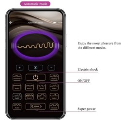 Jefferson Plug Analinis Kaištis Valdomas Programėle Violetinis