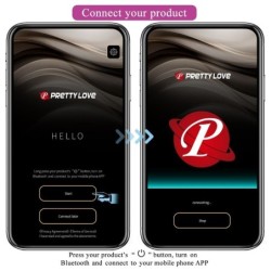 Jefferson Plug Analinis Kaištis Valdomas Programėle Violetinis
