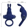 Jiro Anello Rabbit Con Vibrazione Blu