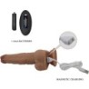 Jonathan Dildo Silicona 3 Vibracions + 3 Mides Inserció Control Remot 21 Cm