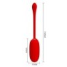 Julius Huevo Vibrador Impermeble & Recargable Rojo