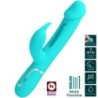 Kampas Vibratorius Rabbit 3 In 1 Multifunkcinis Su Žaliu Liežuviu Vandens