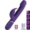 Kampas Vibrador Rabbit 3 Em 1 Multifunção Com Língua Violeta