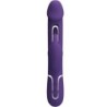 Kampas Vibromasseur Rabbit 3 En 1 Multifonction Avec Langue Violette