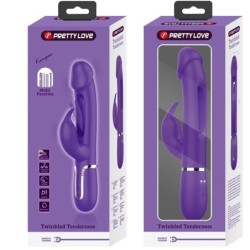 Kampas Vibromasseur Rabbit 3 En 1 Multifonction Avec Langue Violette
