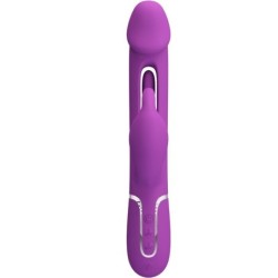 Kampas Vibraattori Rabbit Monitoimilaite 3 In 1 Violetti