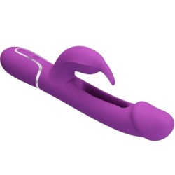 Kampas Vibraattori Rabbit Monitoimilaite 3 In 1 Violetti