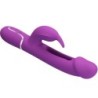 Kampas Daudzfunkciju 3-in-1 Trusis Vibrators Violetā Krāsā