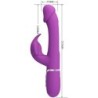 Kampas Daudzfunkciju 3-in-1 Trusis Vibrators Violetā Krāsā