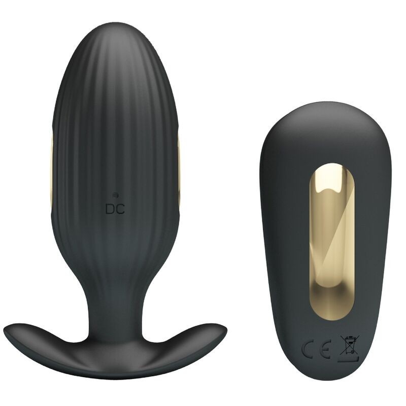 Kelly Plug Anální Vibrátor Dobíjecí Černý Kelly Plug Anální Vibrátor Dobíjecí Černý