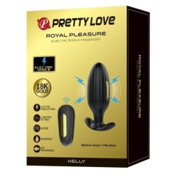 Kelly Plug Anālais Vibrators Uzlādējams Melns