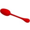 Knucker Huevo Vibrador Recargable Rojo