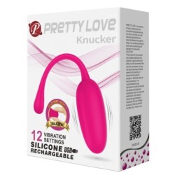 Knucker Ou Vibrador Recarregable Rosa