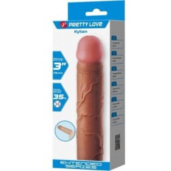 Kylian Capa Peniana com Extensão de 7,6 Cm Mulato