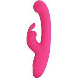 Lamar Vibrador Rabbit & Ponto G Rosa
