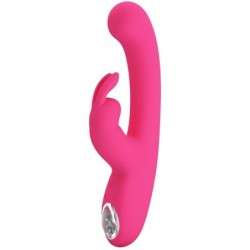 Lamar Vibrador Rabbit & Punto G Rosa