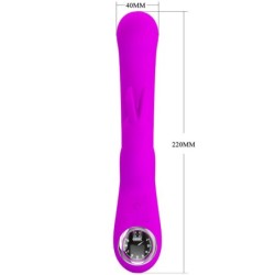Lamar Rabbit-tüüpi vibraator G-punkti jaoks, violetne